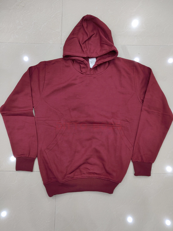 Sublimation Blank Hoodies Maroon, Premium Quality Hoodie - Ditto Boss